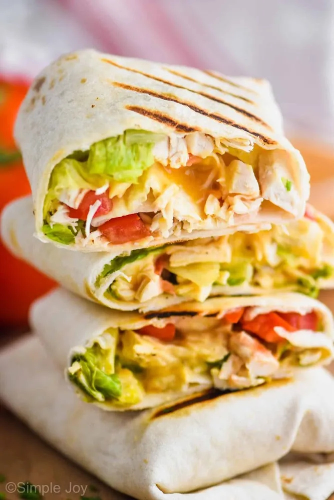 Wrap with Potato Chips